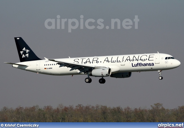 D-AIRW, Airbus A321-100, Lufthansa