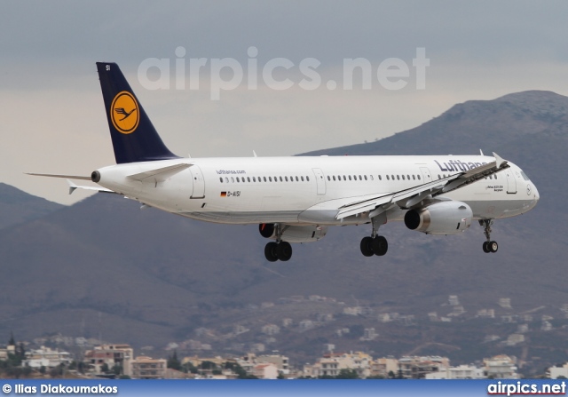 D-AISI, Airbus A321-200, Lufthansa