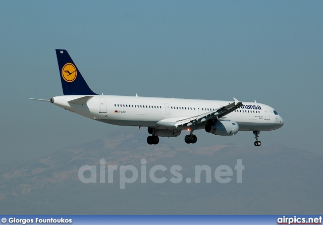 D-AISO, Airbus A321-200, Lufthansa