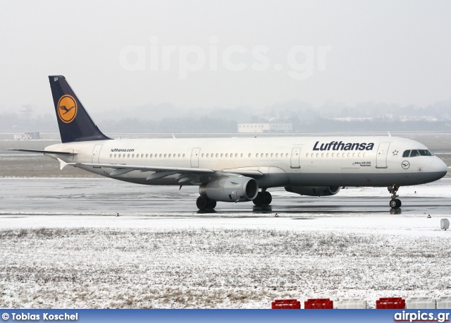 D-AISP, Airbus A321-200, Lufthansa