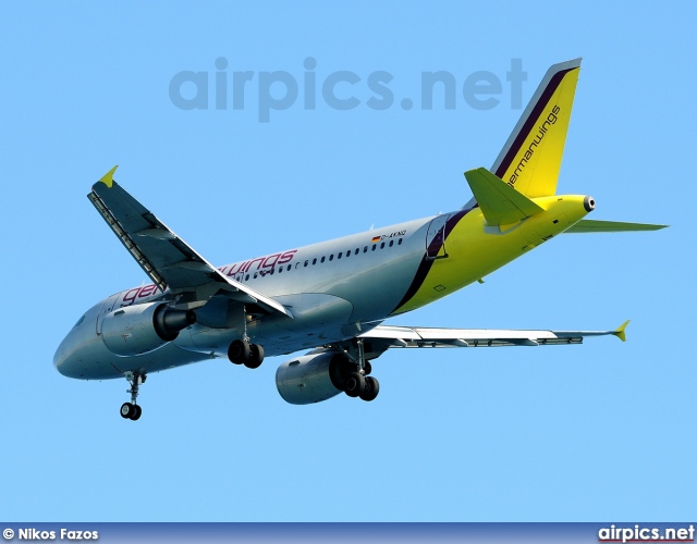 D-AKNQ, Airbus A319-100, Germanwings