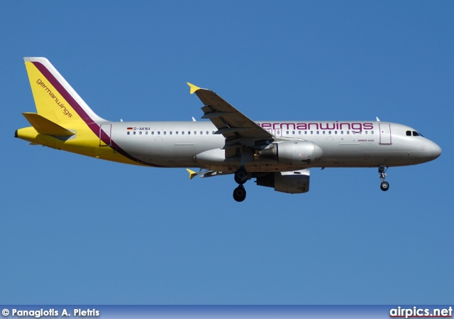 D-AKNX, Airbus A320-200, Germanwings