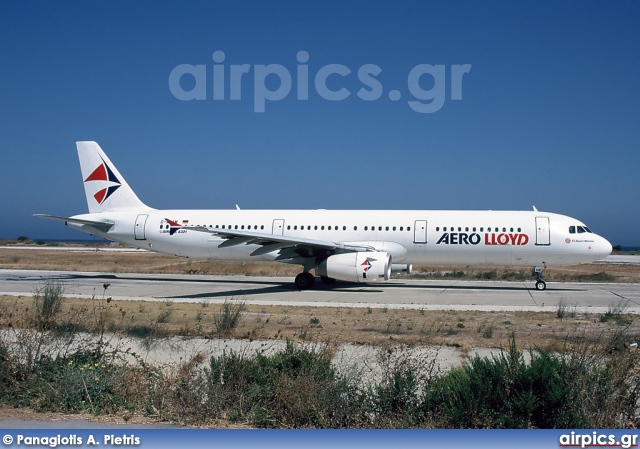 D-ALAM, Airbus A321-200, Aero Lloyd