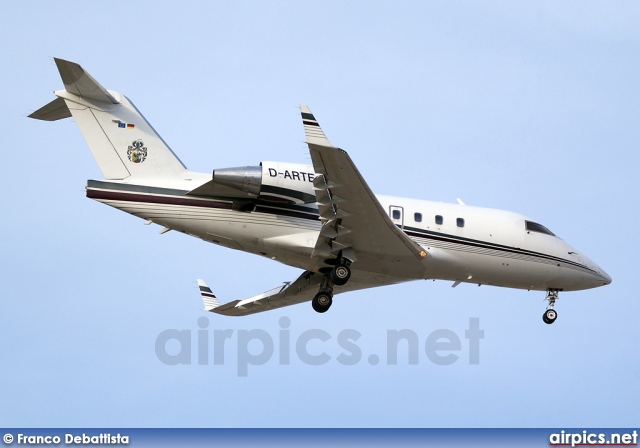 D-ARTE, Bombardier Challenger 600-CL-601, Private