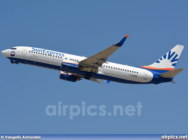 D-ASXB, Boeing 737-800, SunExpress