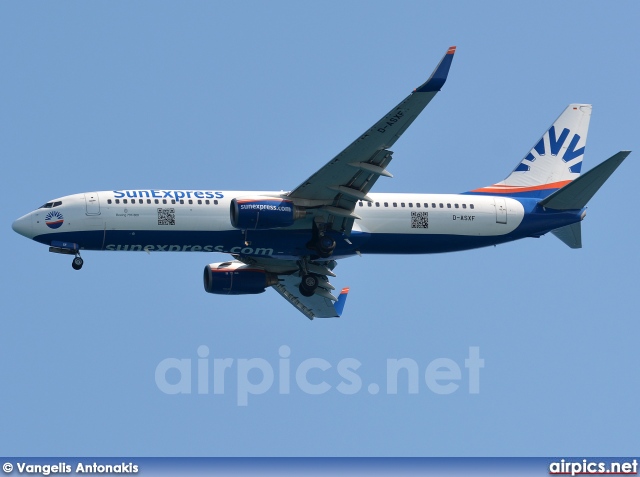 D-ASXF, Boeing 737-800, SunExpress Germany