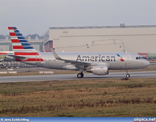 D-AVWC, Airbus A319-100, American Airlines