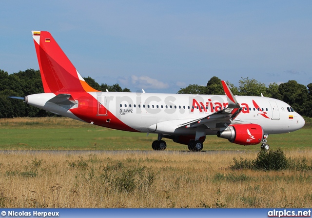 D-AVWZ, Airbus A319-100, Avianca