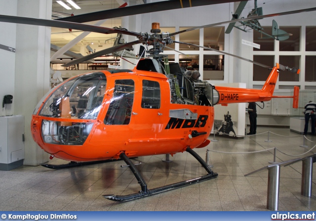 D-HAPE, MBB Bo 105HGH, Messerschmitt-Bolkow-Blohm (MBB)