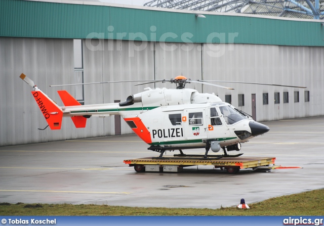 D-HNWQ, Eurocopter-Kawasaki BK 117-C-1, German Police Force