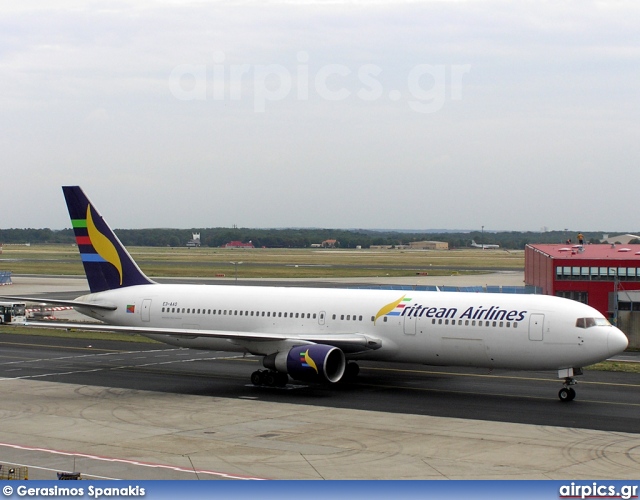 E3-AAO, Boeing 767-300ER, Eritrean Airlines