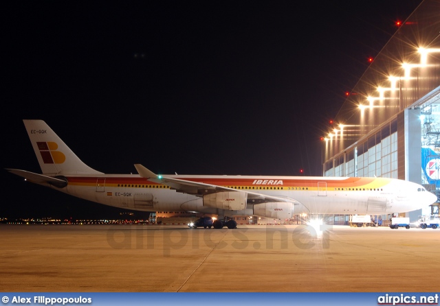 EC-GQK, Airbus A340-300, Iberia