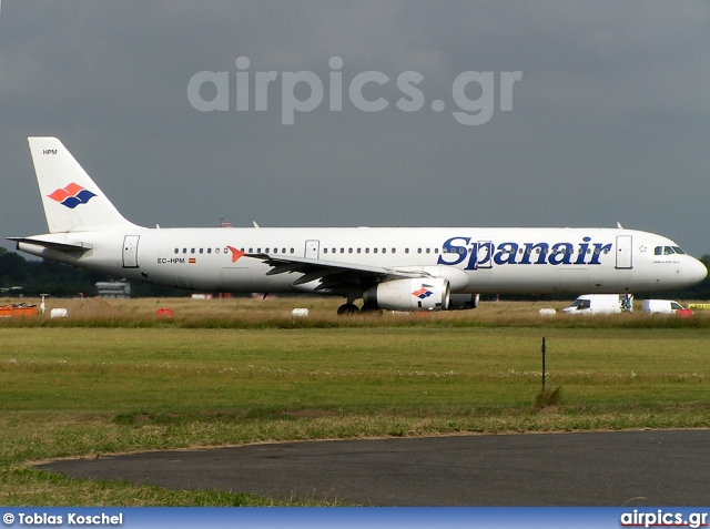 EC-HPM, Airbus A321-200, Spanair