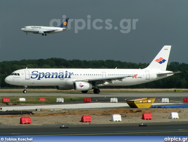 EC-HPM, Airbus A321-200, Spanair