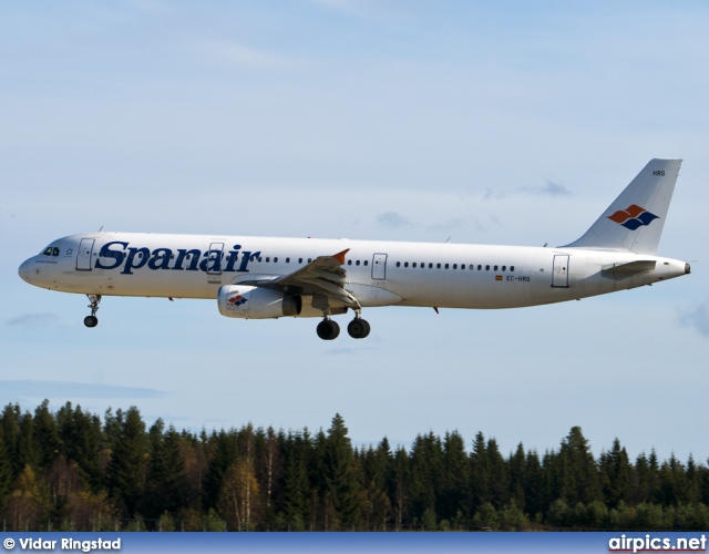 EC-HRG, Airbus A321-200, Spanair