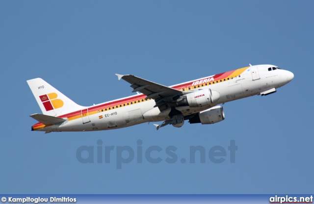 EC-HYD, Airbus A320-200, Iberia