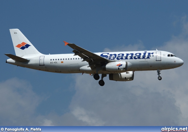 EC-ICL, Airbus A320-200, Spanair