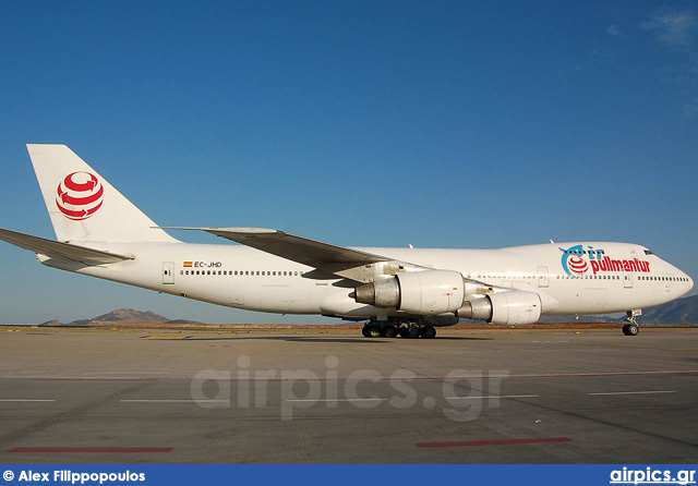 EC-JHD, Boeing 747-200B, Air Pullmantur