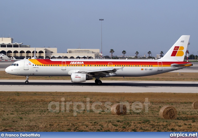 EC-JQZ, Airbus A321-200, Iberia