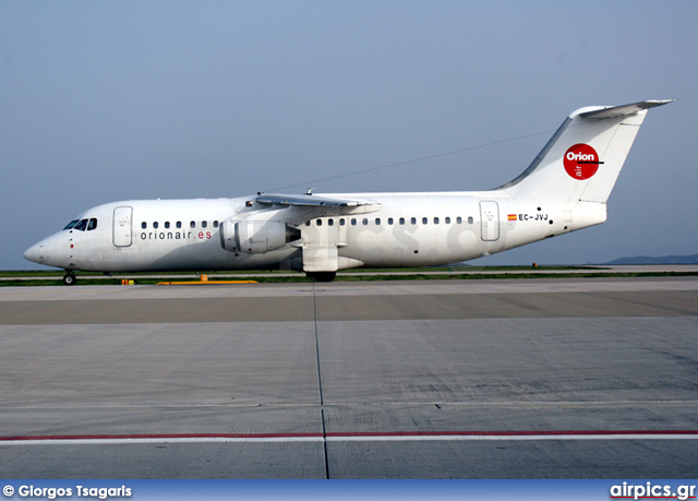 EC-JVJ, British Aerospace BAe 146-300, Orionair