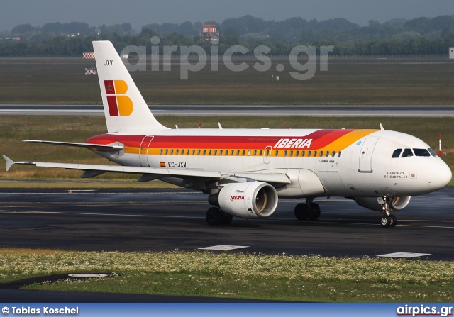 EC-JXV, Airbus A319-100, Iberia