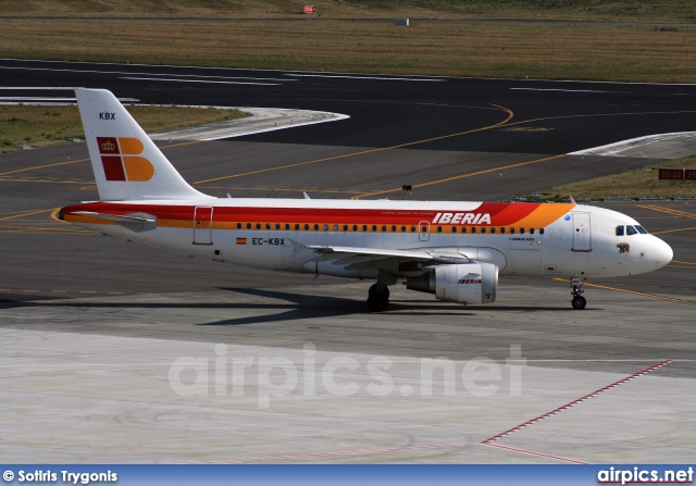 EC-KBX, Airbus A319-100, Iberia