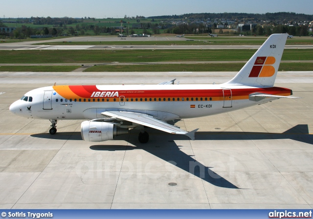 EC-KDI, Airbus A319-100, Iberia