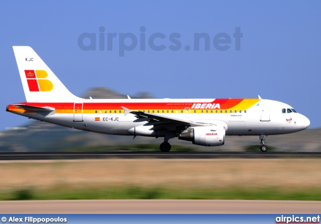 EC-KJC, Airbus A319-100, Iberia