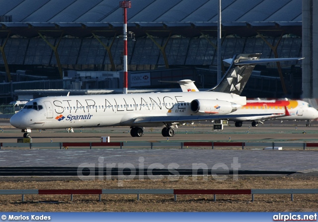 EC-KJE, McDonnell Douglas MD-87, Spanair