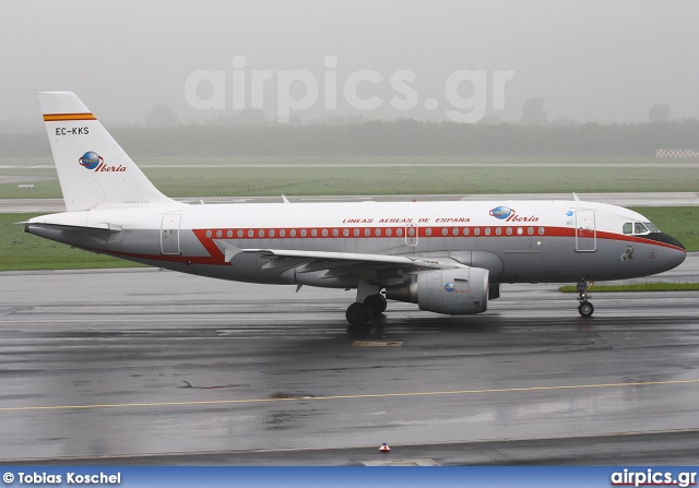 EC-KKS, Airbus A319-100, Iberia