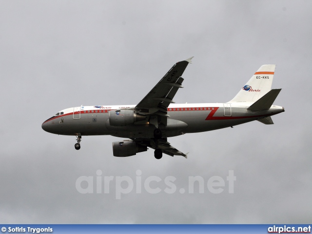 EC-KKS, Airbus A319-100, Iberia