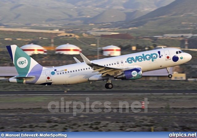 EC-LZD, Airbus A320-200, Evelop Airlines