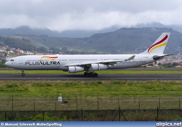 EC-MFB, Airbus A340-300, Plus Ultra