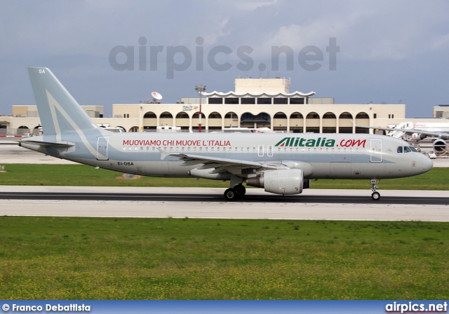 EI-DSA, Airbus A320-200, Alitalia