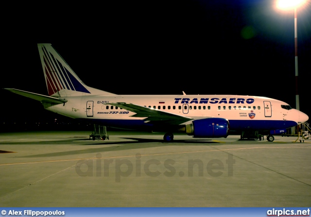 EI-DTU, Boeing 737-500, Transaero