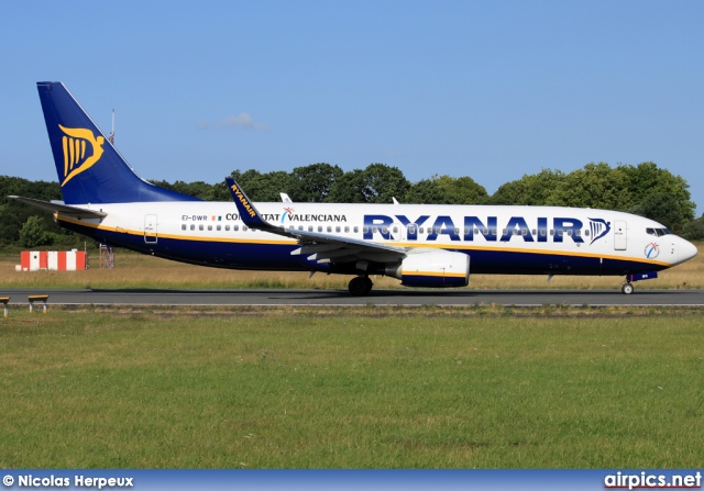 EI-DWR, Boeing 737-800, Ryanair