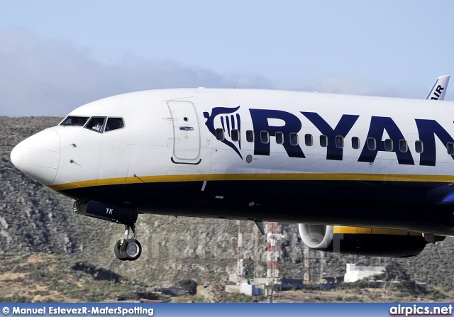 EI-DYK, Boeing 737-800, Ryanair