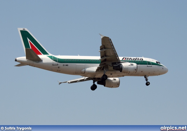 EI-IMB, Airbus A319-100, Alitalia