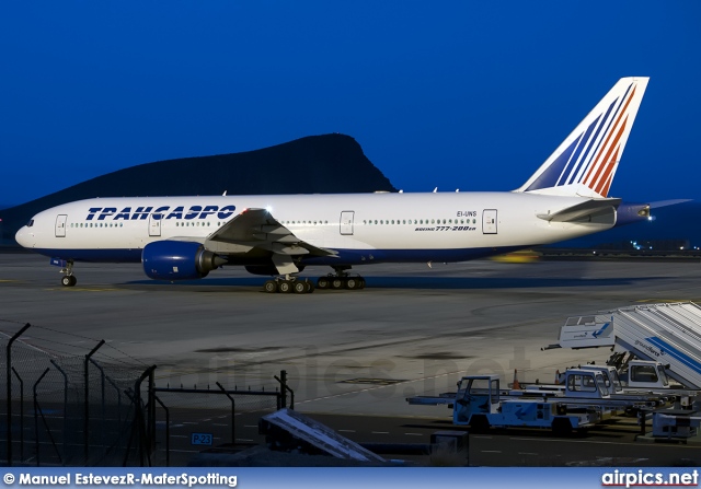 EI-UNS, Boeing 777-200ER, Transaero