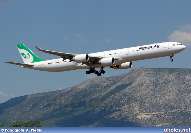 EP-MMR, Airbus A340-600, Mahan Air