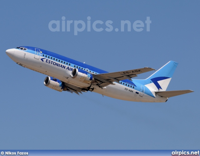 ES-ABK, Boeing 737-300, Estonian Air