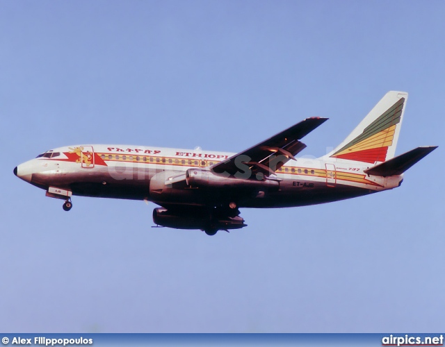 ET-AJB, Boeing 737-200Adv, Ethiopian Airlines