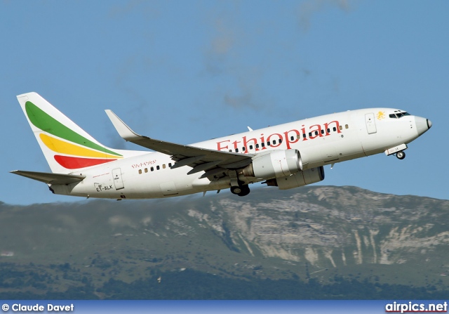 ET-ALK, Boeing 737-700, Ethiopian Airlines