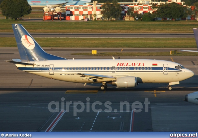 EW-252PA, Boeing 737-500, Belavia - Belarusian Airlines