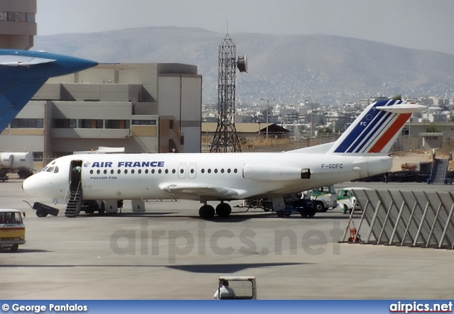 F-GDFC, Fokker F28-4000 Fellowship, Air France