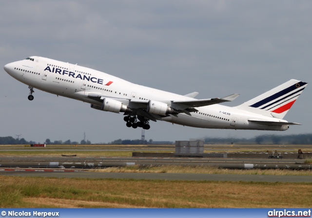 F-GEXB, Boeing 747-400M, Air France