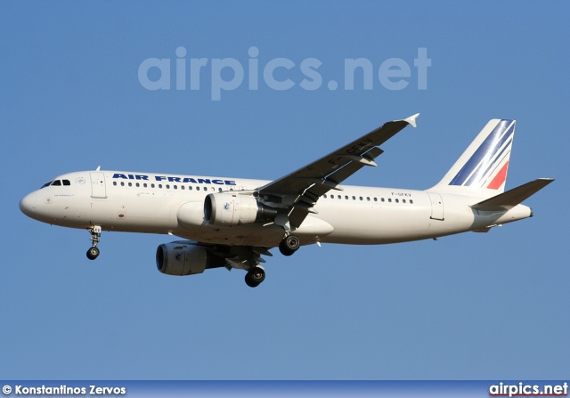 F-GFKV, Airbus A320-200, Air France