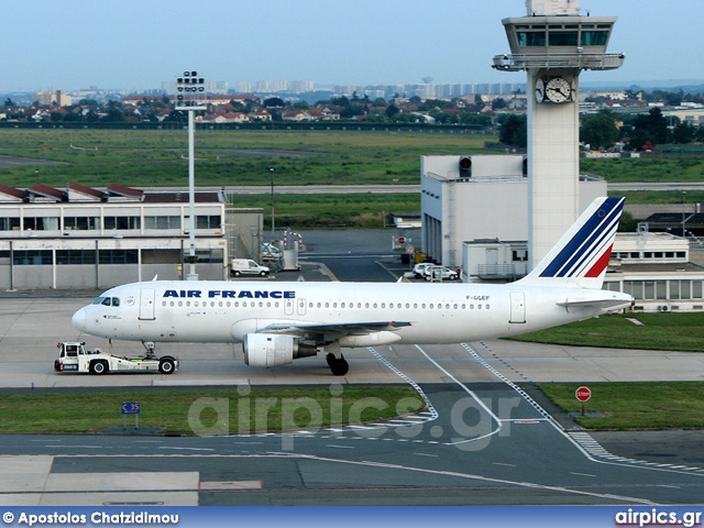 F-GGEF, Airbus A320-100, Air France