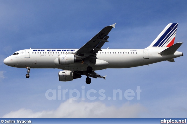 F-GHQK, Airbus A320-200, Air France