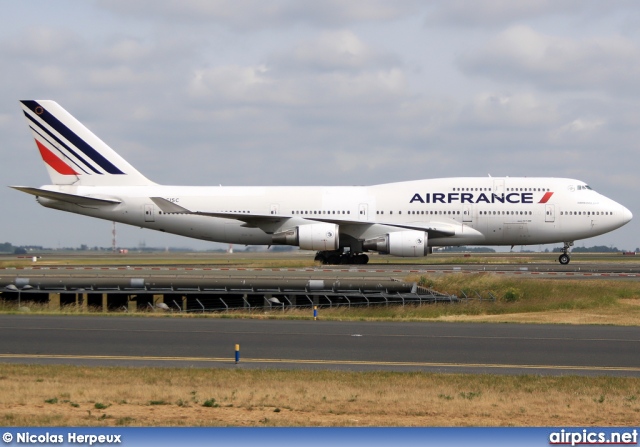 F-GISC, Boeing 747-400M, Air France